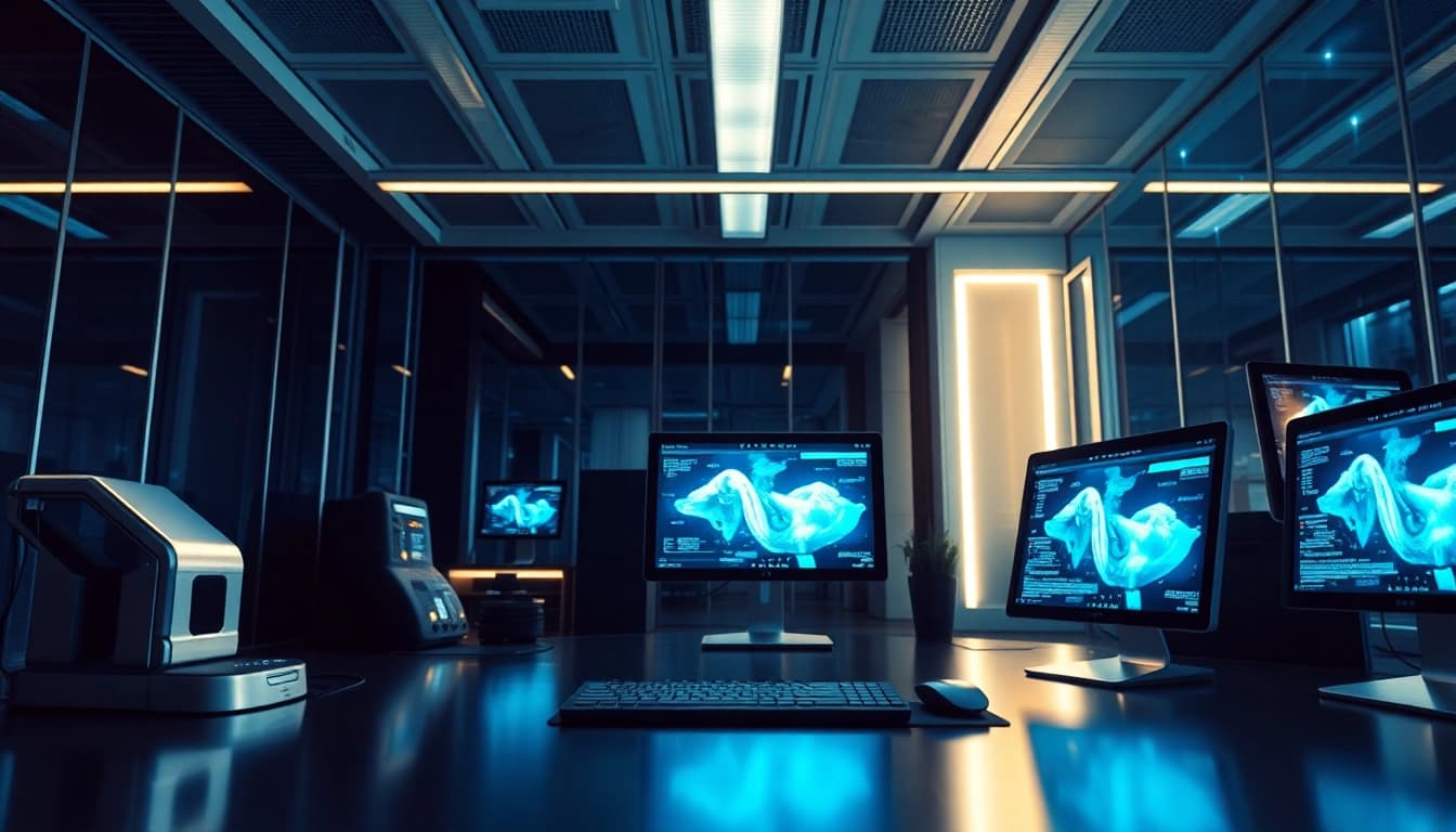 Transform images with Nano Banana Pro's advanced AI technology in a sleek workspace.