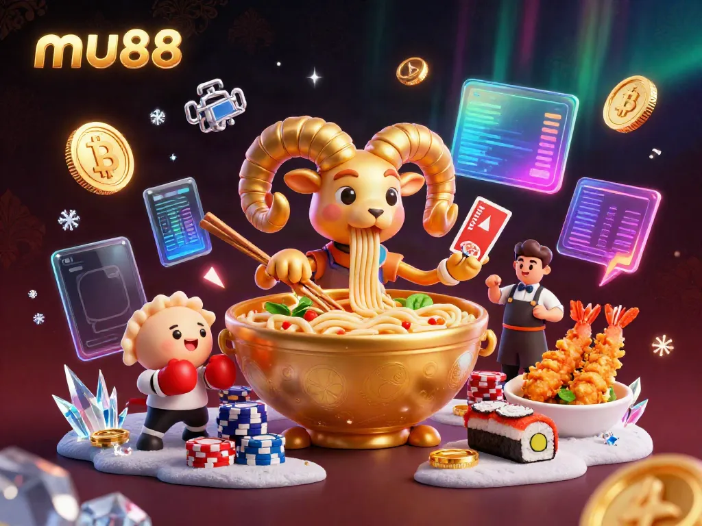 Engage in thrilling casino action with mu88 and its 3D cartoon characters in a vibrant setting.
