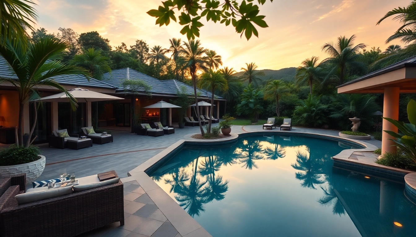 Enhance your rental income with professional property management in Phuket, showcasing a luxurious villa.