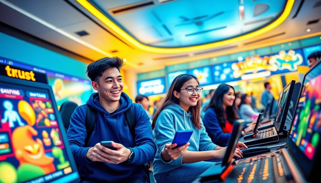 Dynamic interaction at KJC AC online gaming platform, showcasing vibrant user experiences.