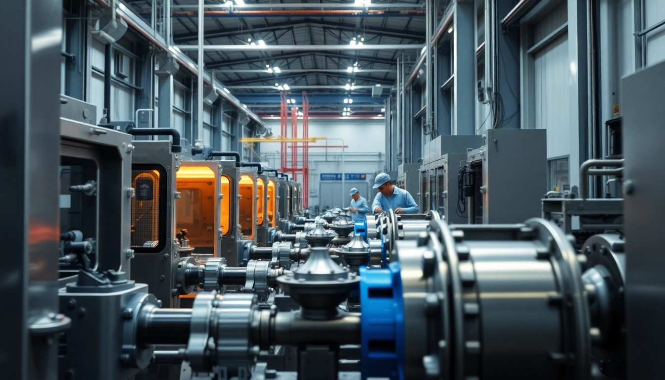 Diecasting Malaysia factory producing high-quality aluminum components.