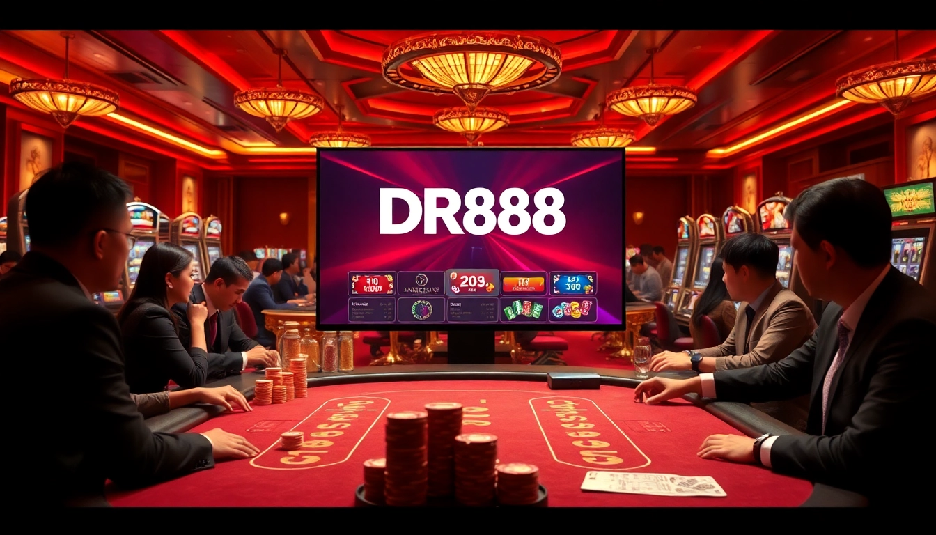 Experience thrilling gameplay and winning opportunities at DR88's luxury online casino platform.