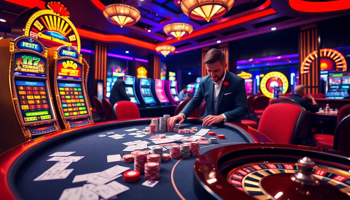 Experience the thrills of online gaming at https://11win.best/ with vibrant casino tables, chips, and immersive gameplay.