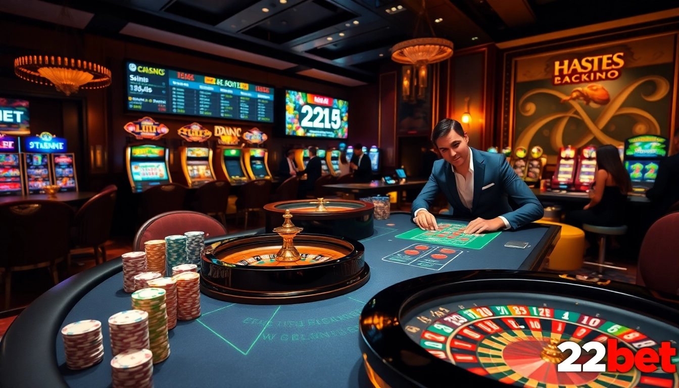 Experience the thrill of betting at https://22bet.style with vibrant casino games and professional dealers.