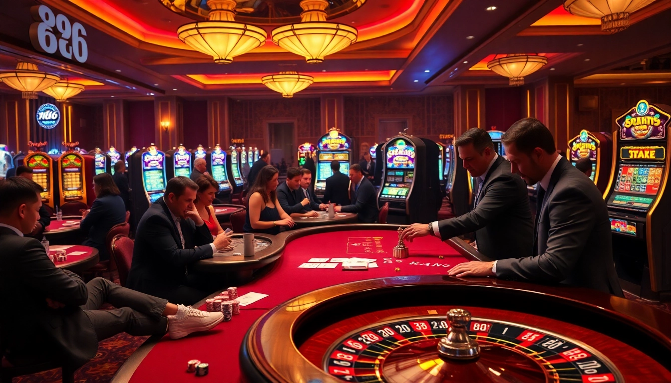 Experience thrilling casino action at PG66 with vibrant games and poker chips.