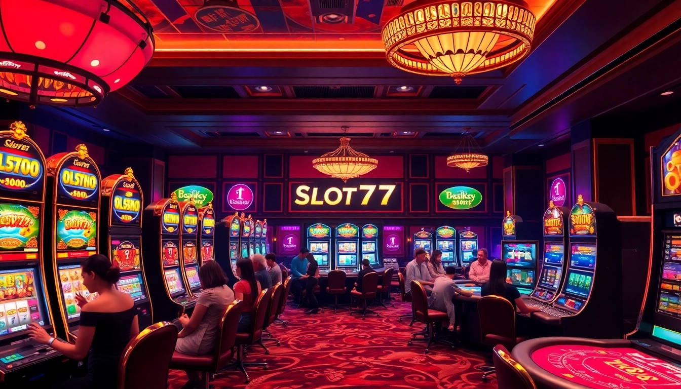 Experience the thrill of Slot777 with engaging gameplay at vibrant casino slots.