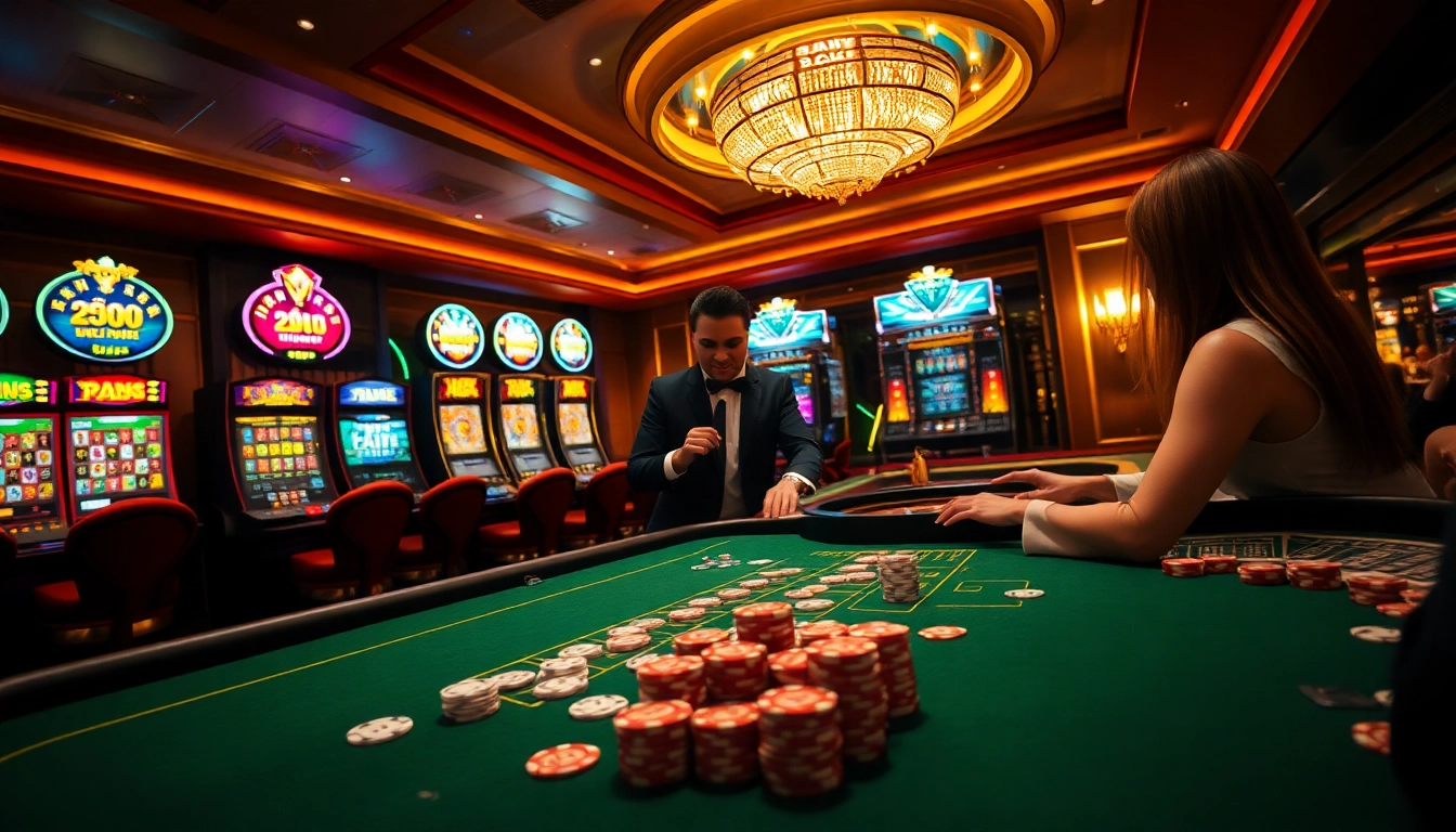 Play engaging casino games at nhà cái 789win with exciting poker tables, vibrant slot machines, and expert dealers.