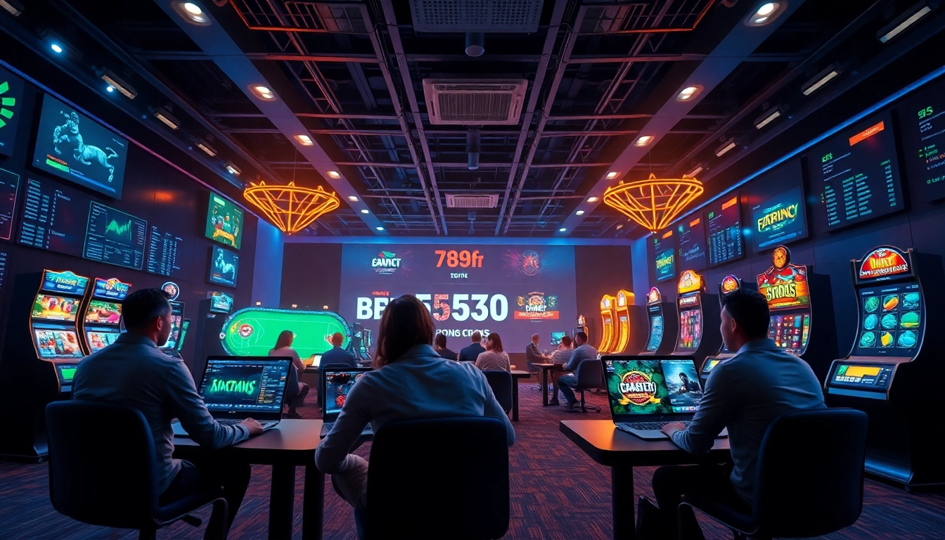 Interactive gaming interface showcasing 789f with vibrant visuals and engaging elements for modern users.