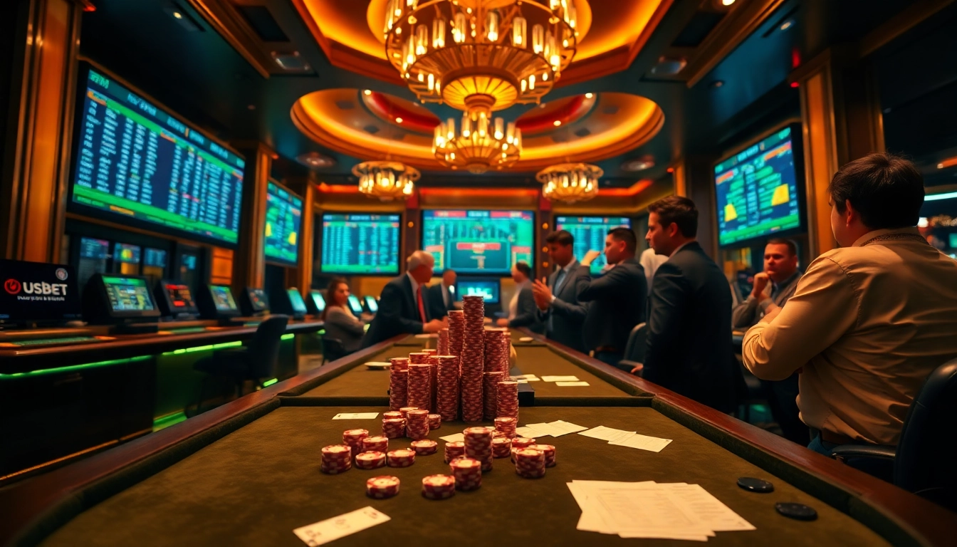 Engage in thrilling sports betting at usbet with modern technology and excitement.