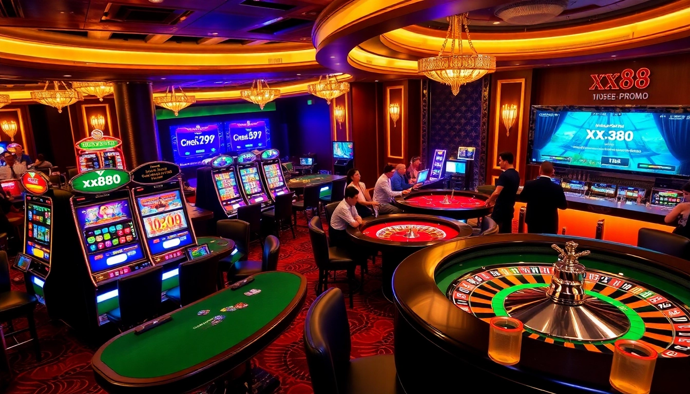 Experience the excitement of gambling at https://xx88.promo/ with luxury casino elements and vibrant action.