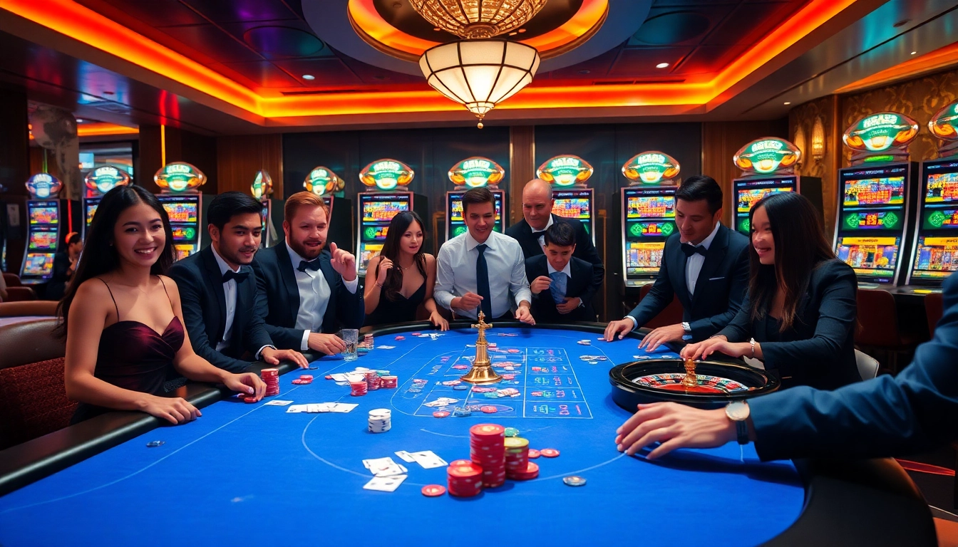 Experience the excitement of gaming at https://gem88.buzz/ with luxurious casino elements and thrilling action.