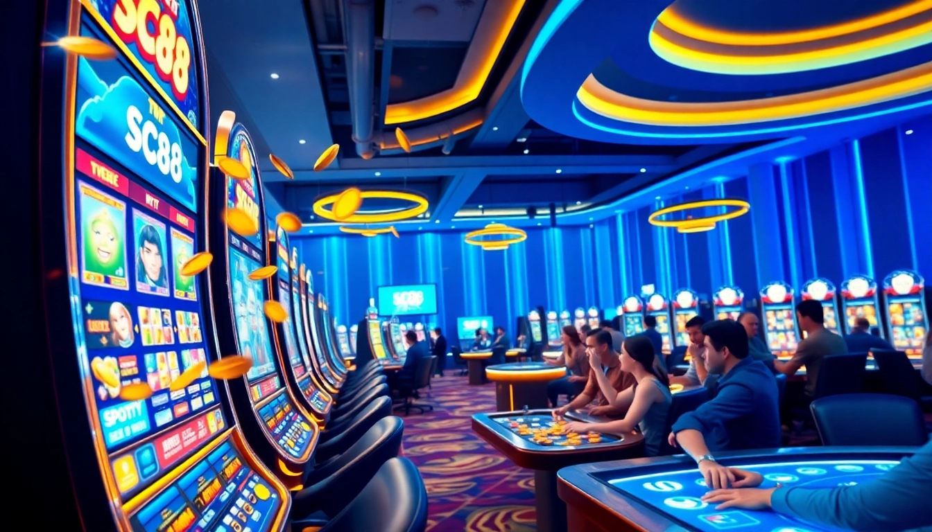 Experience the exciting world of Trang chủ SC88 with vibrant casino games and thrilling betting.
