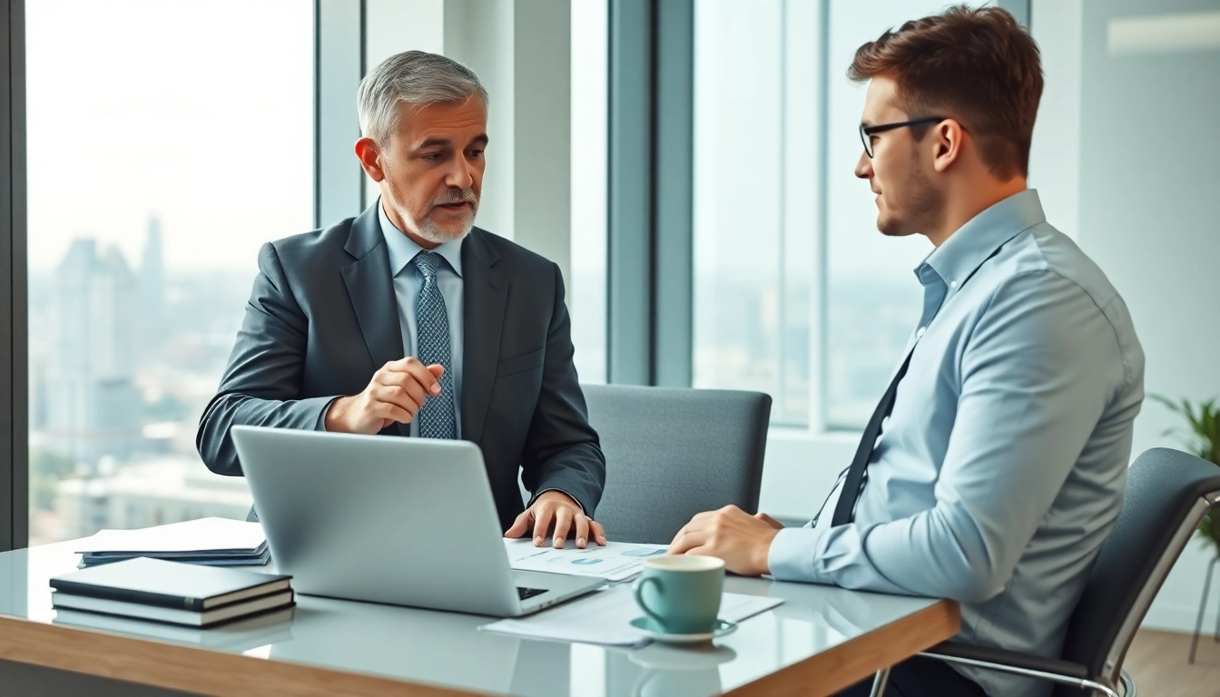 Rappresentazione visiva di una consulenza finanziaria che discute di Legge 3 Quanto Costa con un cliente in un ufficio moderno.