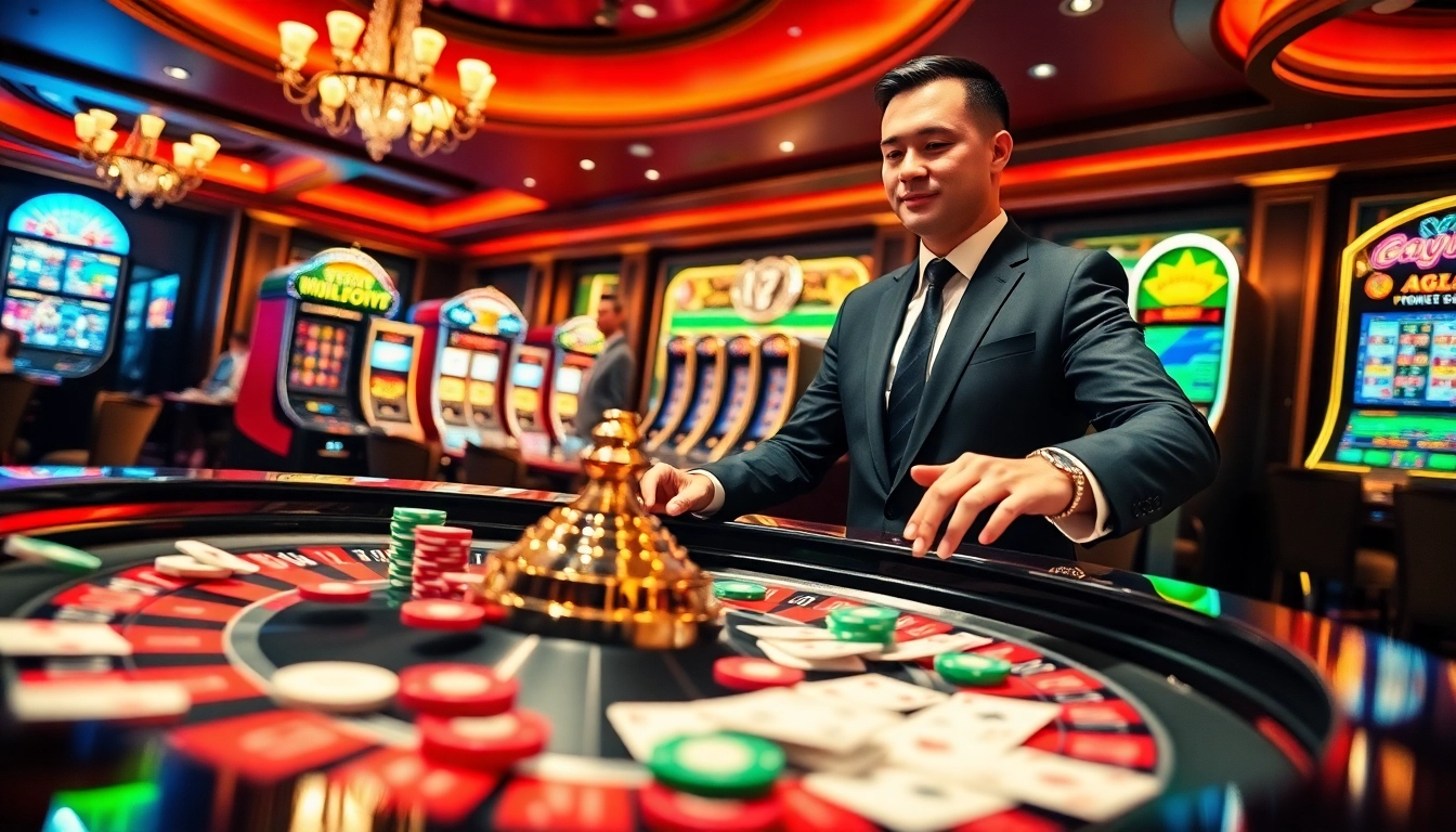Play exciting games at https://888newco.com/ with vibrant slot machines and an engaging roulette table.