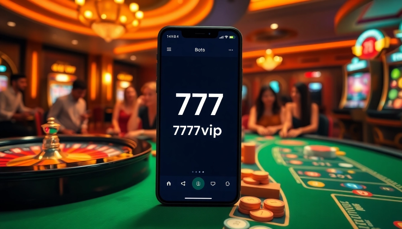 Experience the excitement of online gambling at https://777vip.bio/ with vibrant gaming visuals and engaging players.