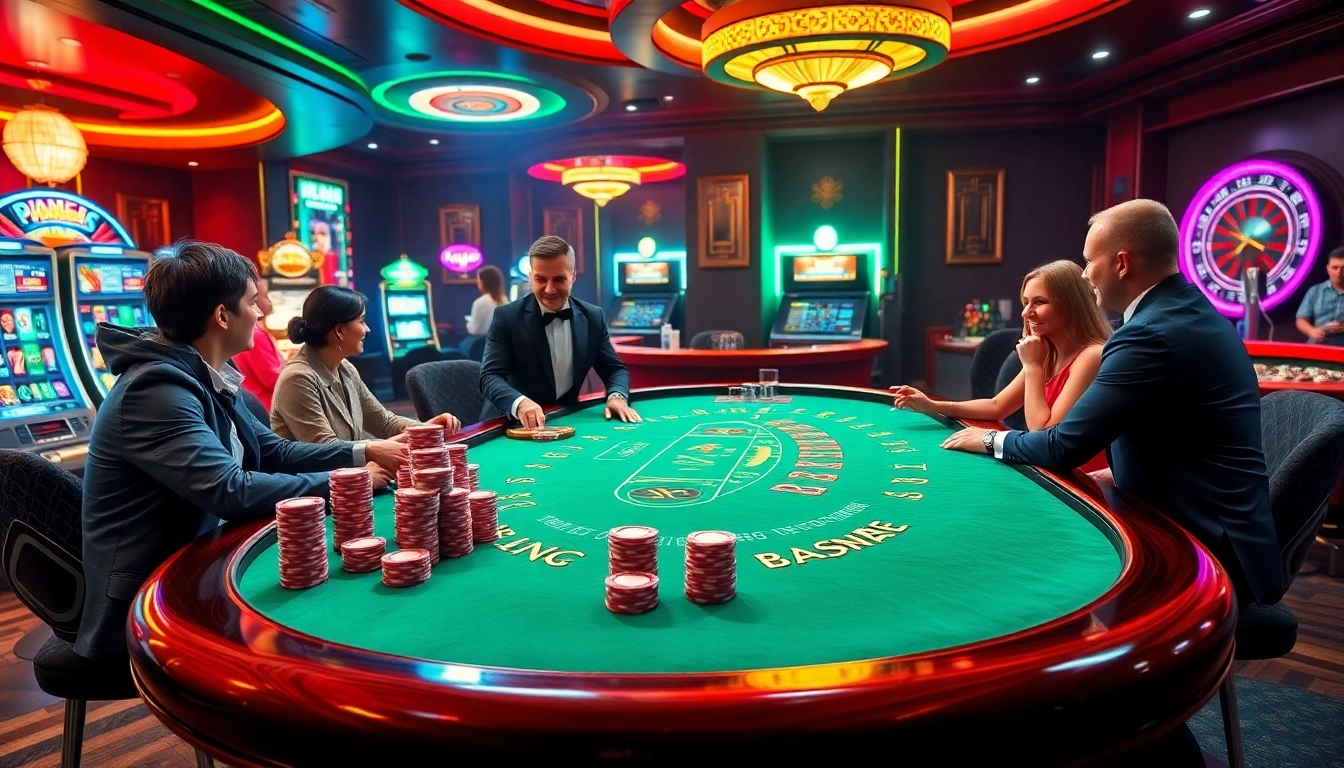 Experience the thrill of gambling at https://l444.art/ with an engaging blackjack table scene that captures the excitement.