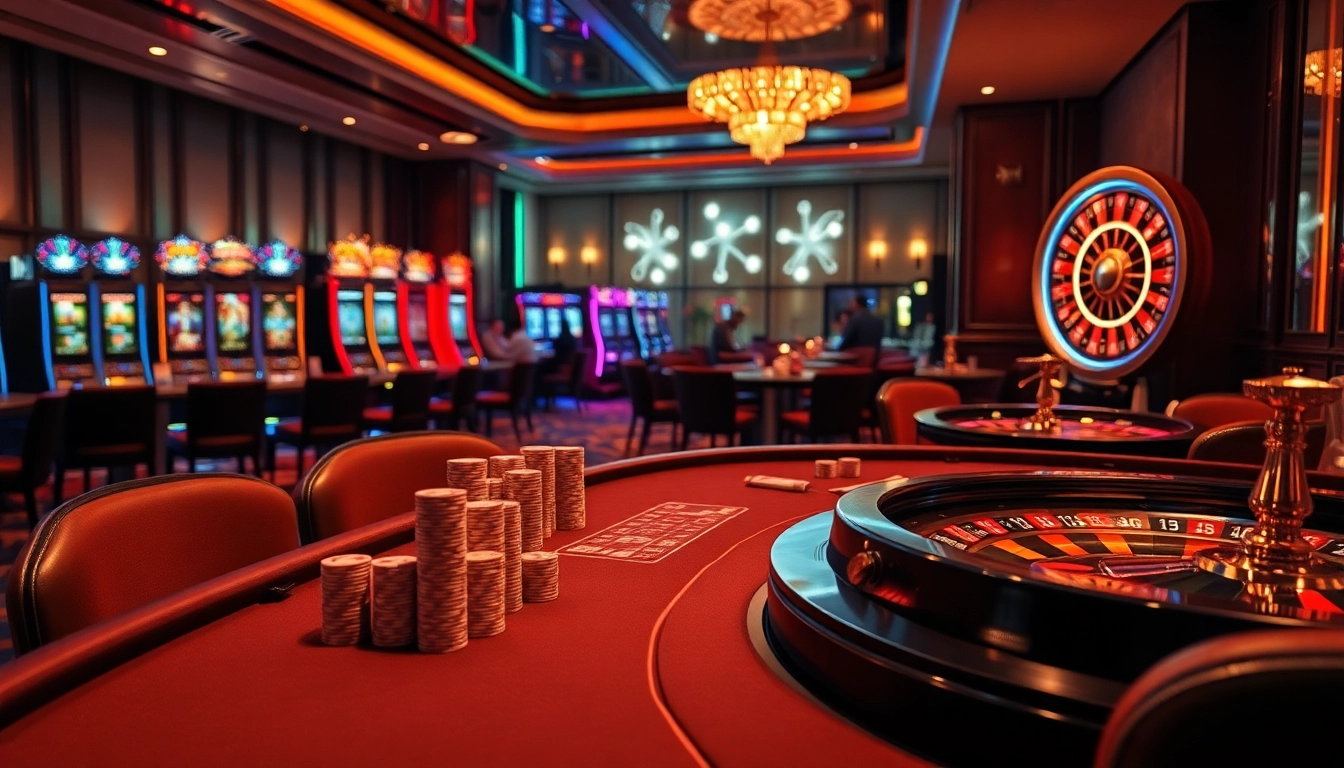 Engaging gamblers in action at the casino with insights from https://nhandinhkeonhacai.news/ through poker chips and digital betting.