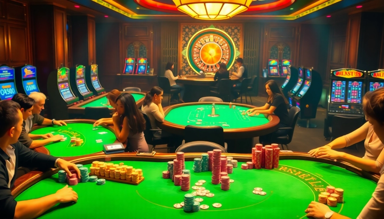 Experience high-stakes excitement at https://rr88.wales/ with a vibrant casino scene full of gaming action.