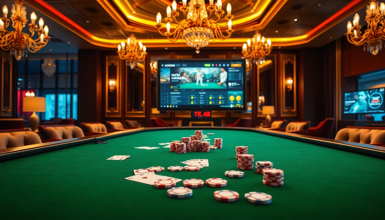Engage in thrilling gameplay at https://sodo669.net/ with high-stakes poker and vibrant casino elements.