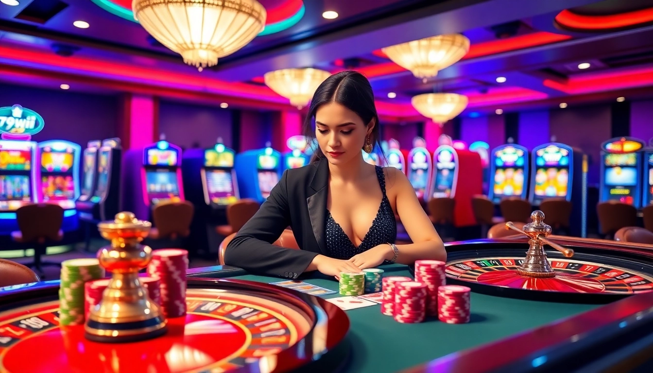 Experience the thrill of winning with strategic gameplay at 79win's vibrant casino.