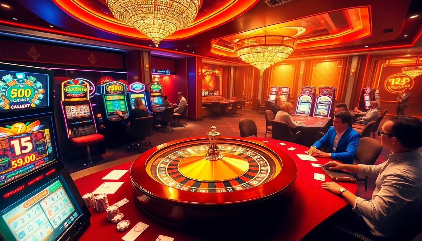 Tham gia vào những trận đấu đầy hồi hộp tại https://luck8.com với các trò casino sống động có chip poker và bàn roulette.