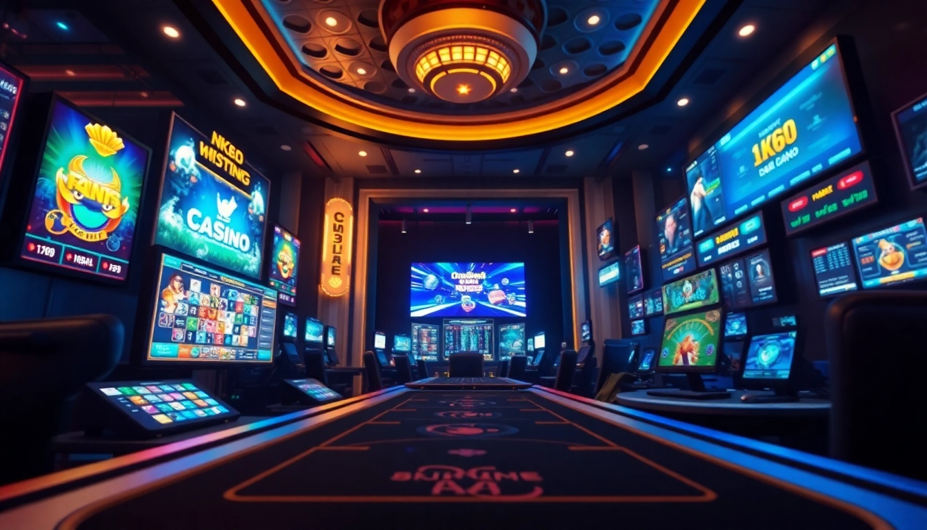 Experience the excitement of Trang chủ NK88, featuring vibrant online casino games and secure betting platforms.
