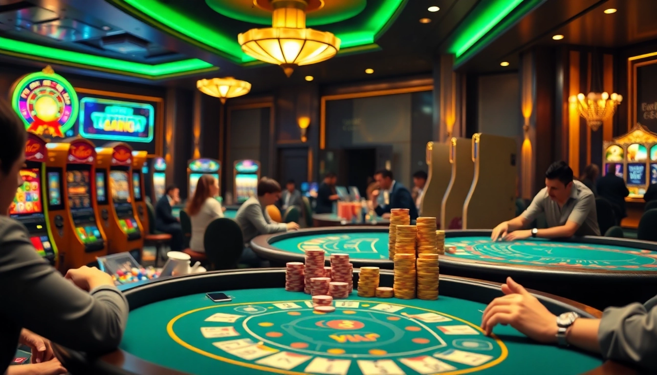 Exciting gameplay at 88i nhà cái with vibrant casino elements and online betting interface.