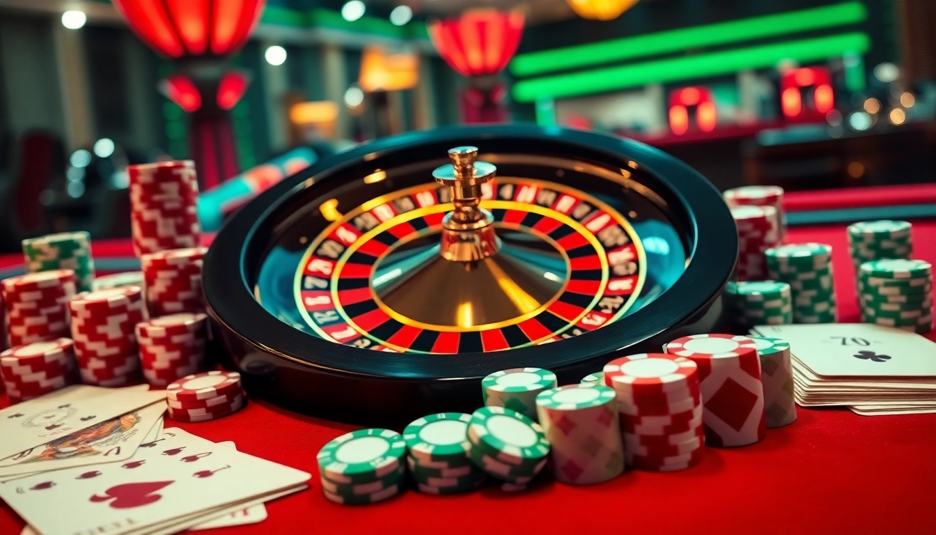 Players enjoying a thrilling experience at 789CLUB with vibrant casino elements and engaging gameplay.