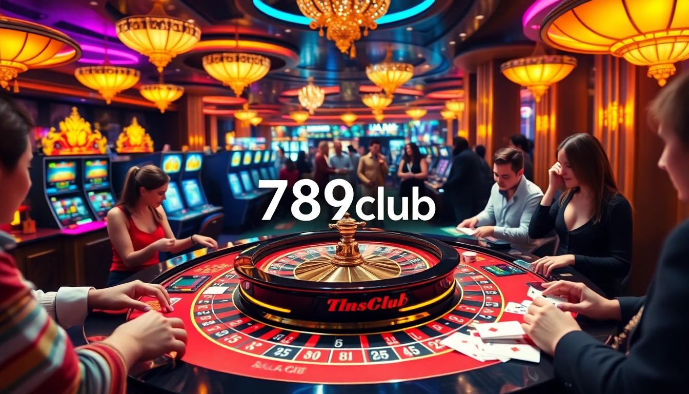 Experience the thrill of play at 789club with vibrant casino games and lively roulette action.