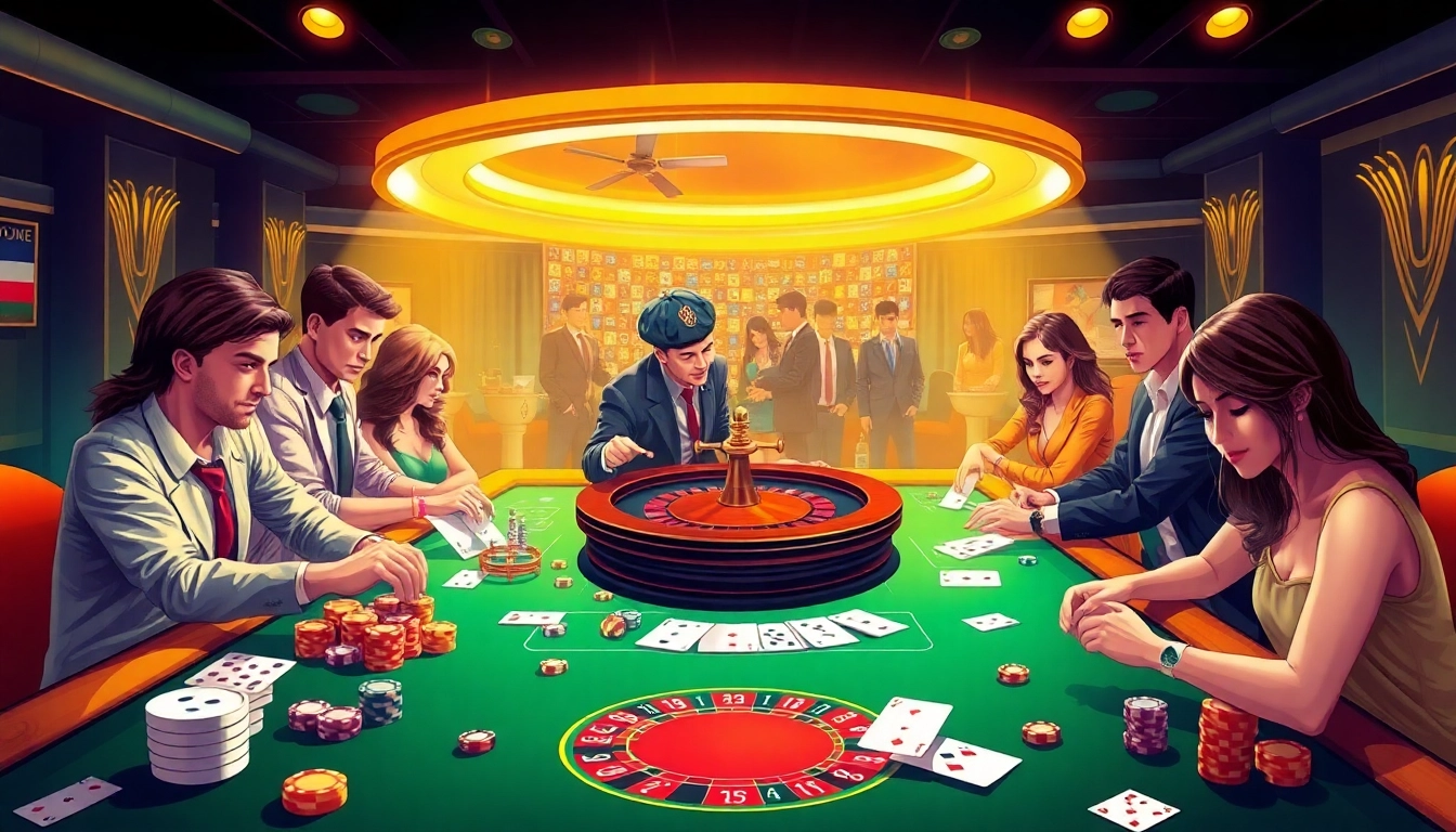 Experience the thrill of https://rikvip1.store/tac-gia-rikvip/ at a luxurious casino gaming table.