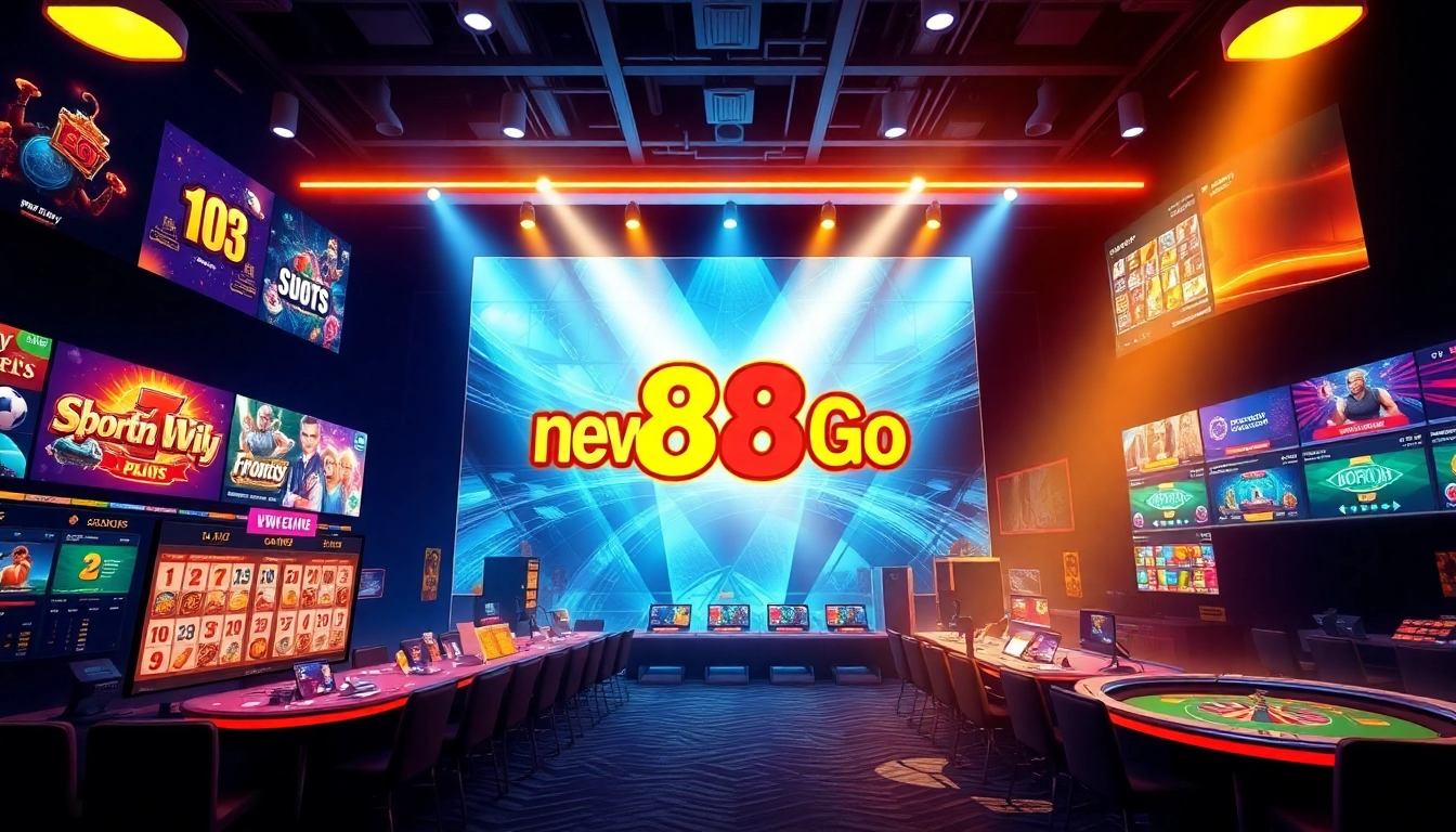 Explore a dynamic online gaming experience at new88go.com, showcasing a range of betting options and vibrant user interfaces.