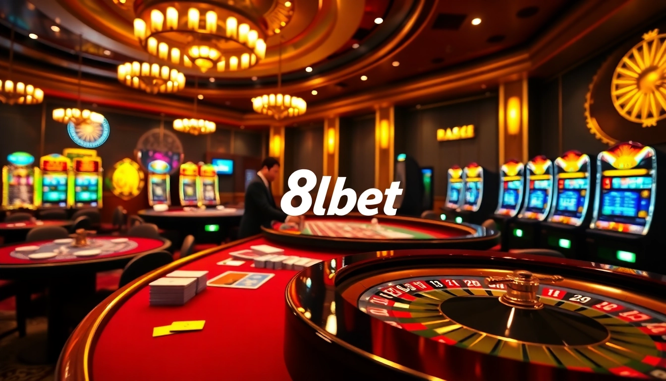 Experience thrilling action at 8kbet with engaging games like roulette and slots.