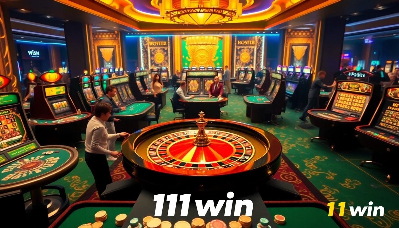 Enjoying a thrilling game of roulette at 11win's luxurious casino scene.
