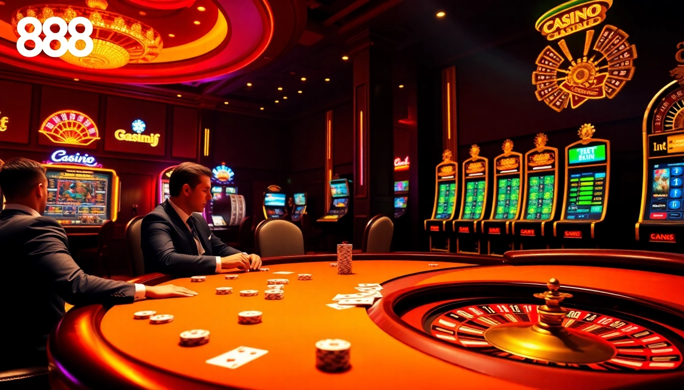 Experience the thrill of online betting at 888new.com with vibrant casino visuals.