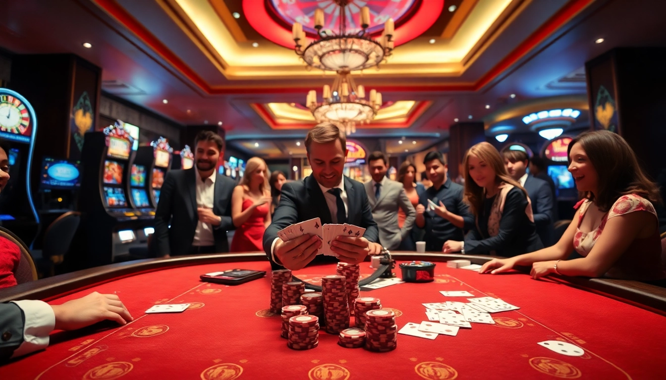 Experience high-stakes excitement at https://f168.blue/ with professional poker action and vibrant casino ambiance.