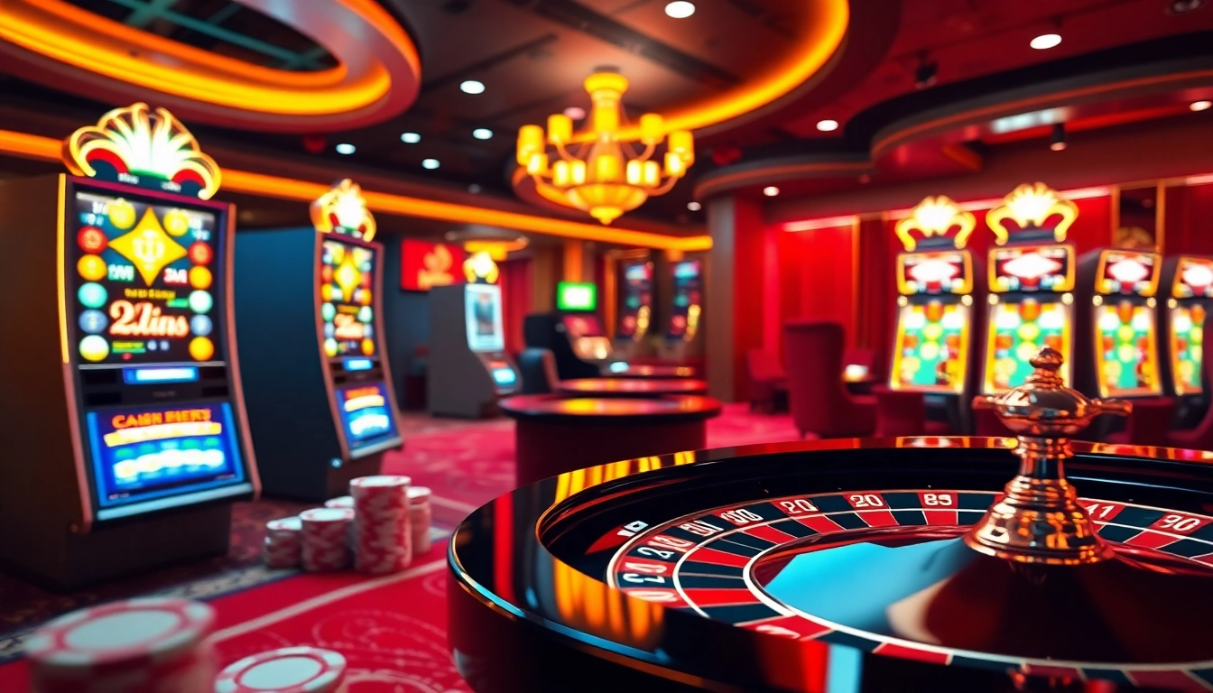 Experience thrilling online gambling with https://jun886.dev/ featuring vibrant casino tables and poker chips.