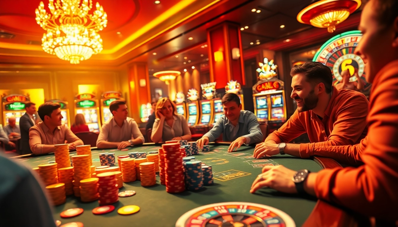 Experience the thrill of winning at https://123win.click/ in a luxurious casino setting.