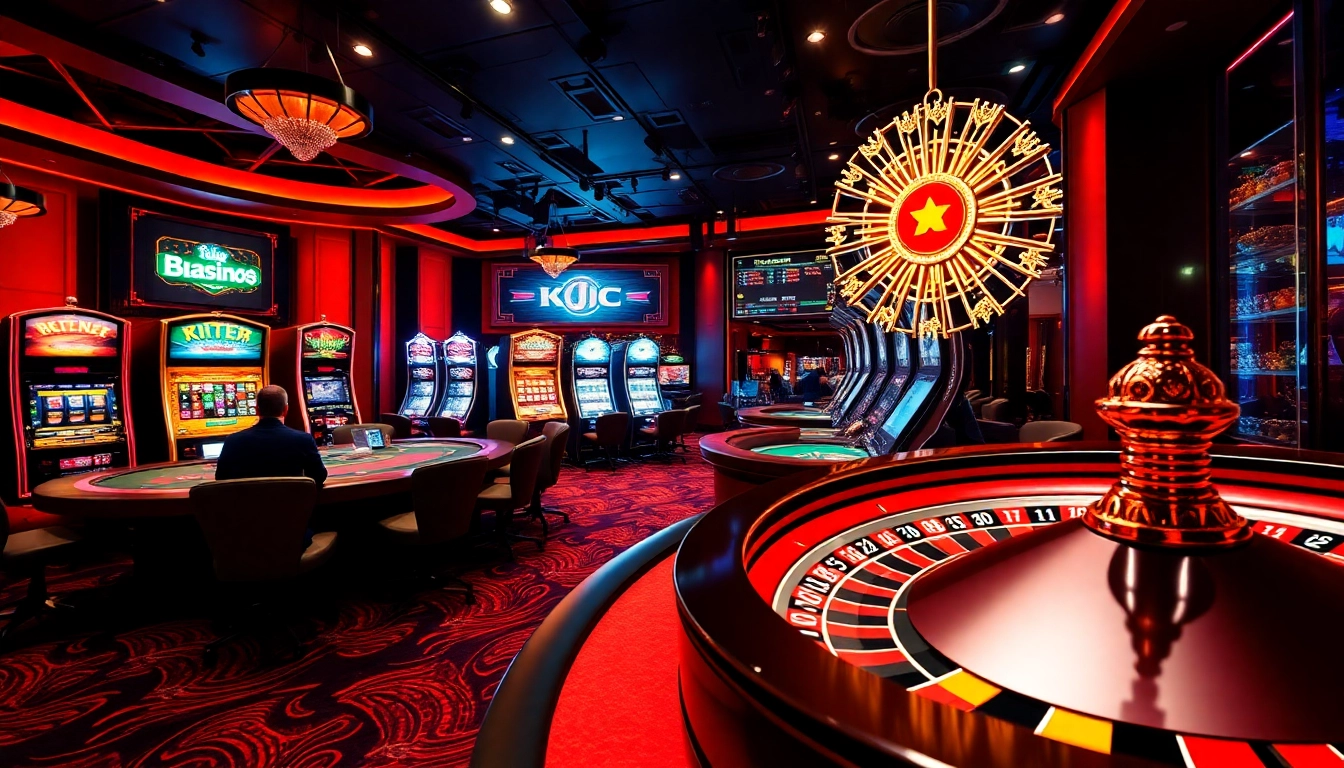 Experience the excitement of high-stakes gaming at https://kjc.money/ in a luxurious casino atmosphere.