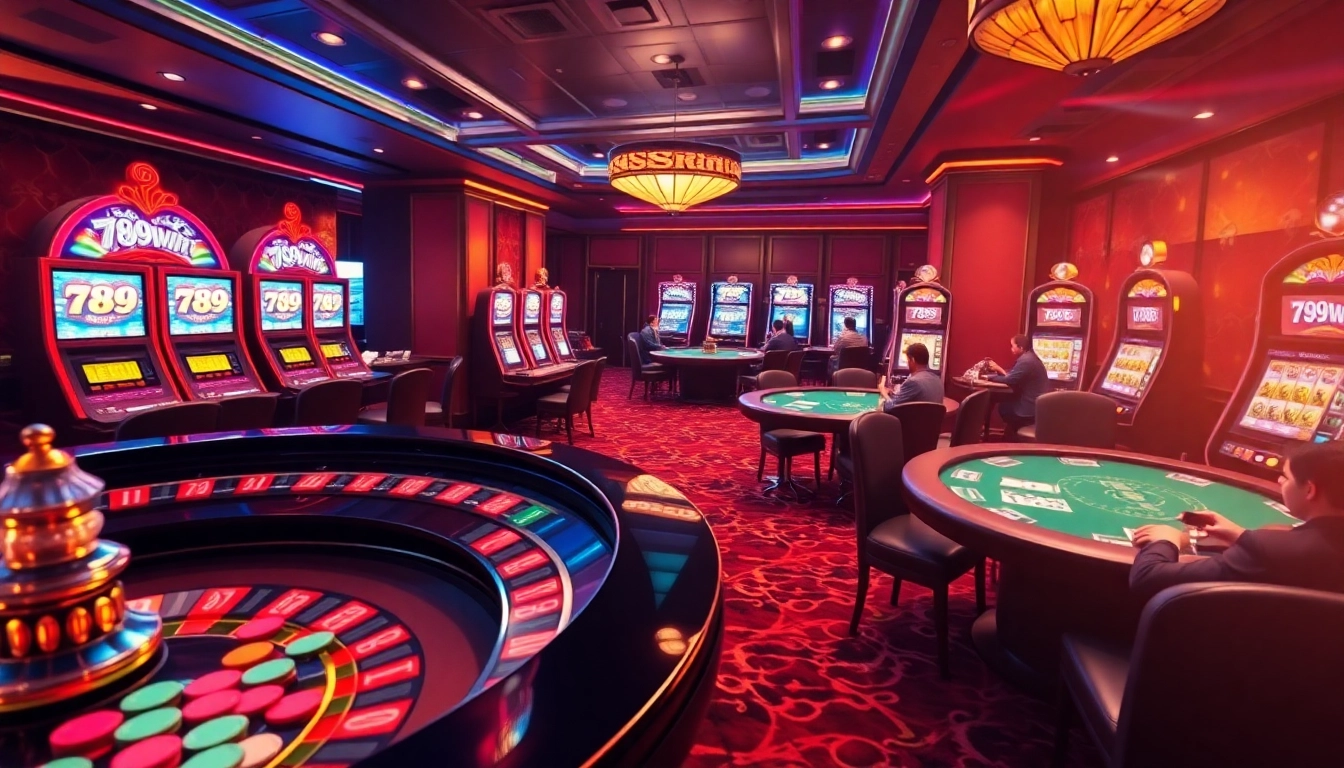 Experience the thrill of 789win with vibrant casino tables, engaging players, and dynamic games.