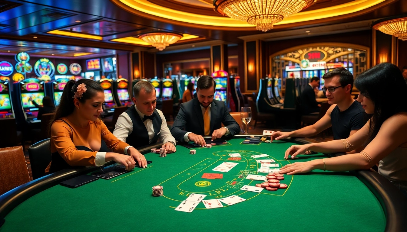 Experience thrilling blackjack action at 58win with professional dealers and vibrant atmosphere.