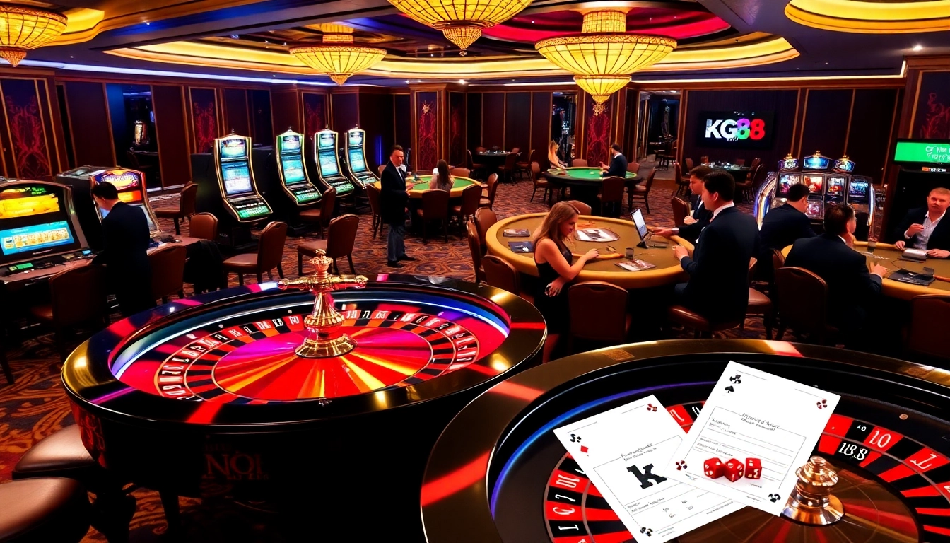 Experience high-stakes excitement at https://kg88.work/ with players enjoying roulette and slot games.