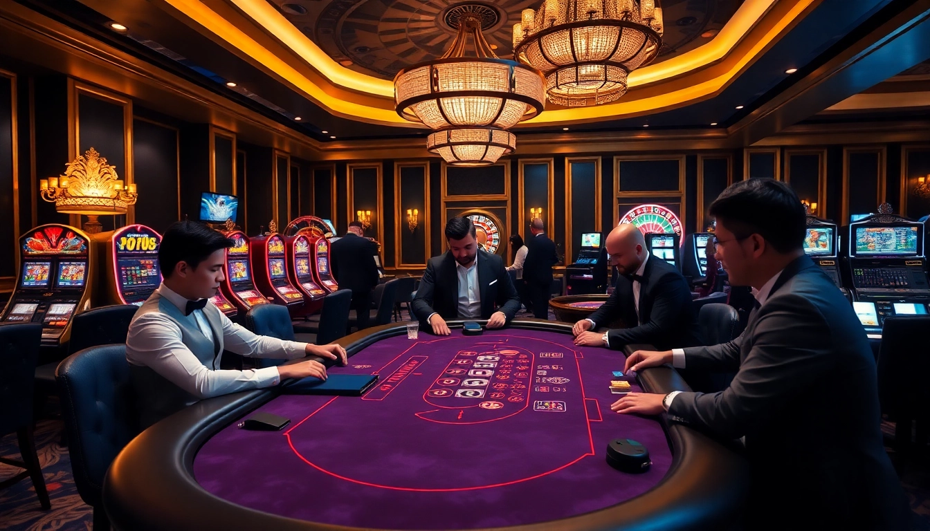 Experience high-stakes action at rikvip's luxurious casino tables with professional dealers.