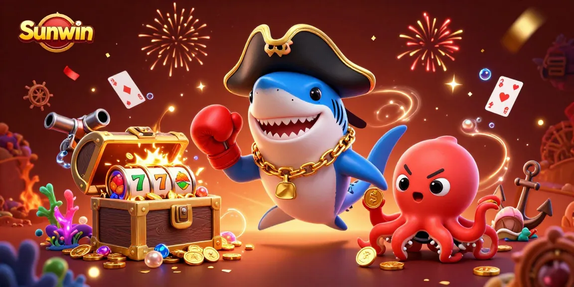 Experience thrilling slot games at Sunwin with exciting characters and vibrant colors!